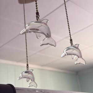 💥Dolphin Fan Pull Cord Charms